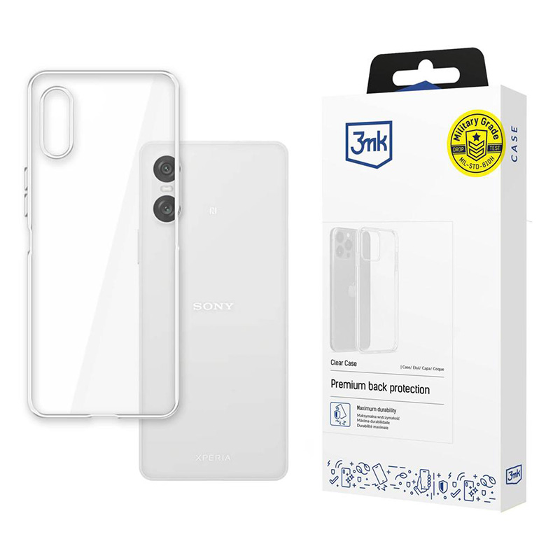 3mk Clear Case - Etui do Sony Xperia 10 VI (Przezroczysty)