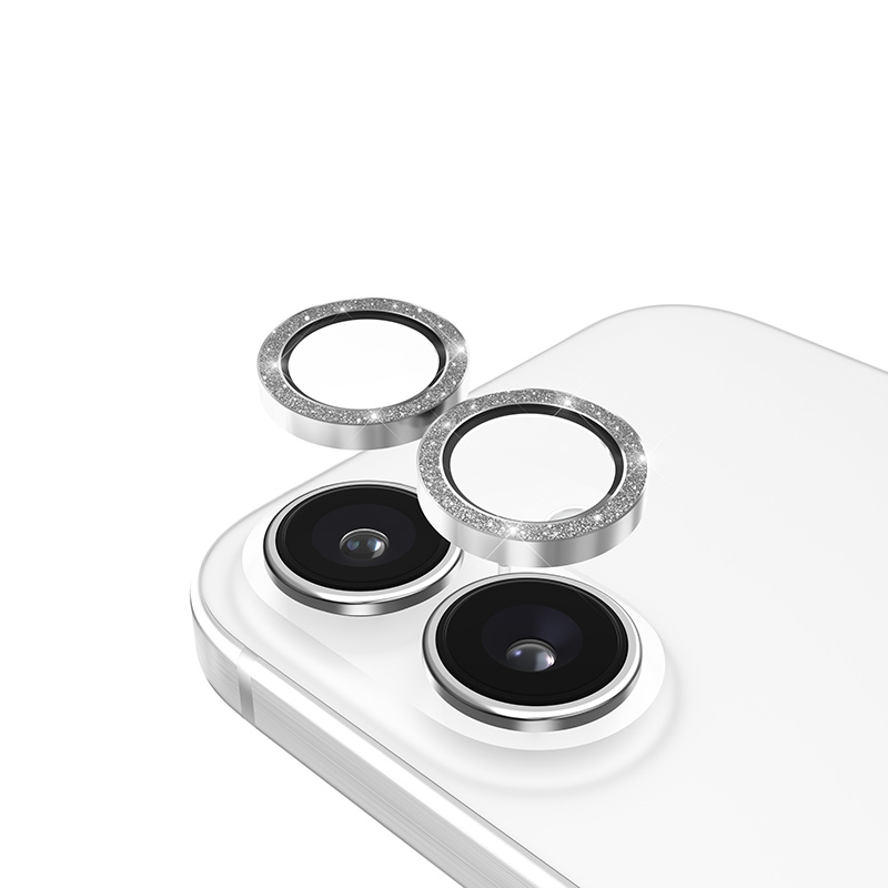 Case-Mate Aluminum Ring Lens Protector - Szkło ochronne na obiektyw aparatu iPhone 16 / iPhone 16 Plus (Twinkle)