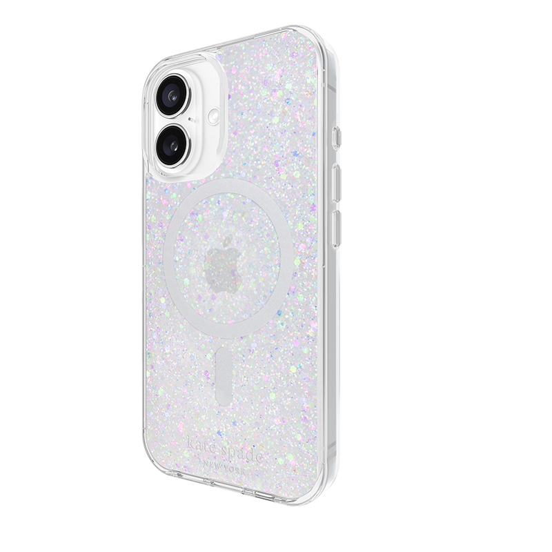 Kate Spade New York Protective MagSafe - Etui iPhone 16 (Chunky Glitter)