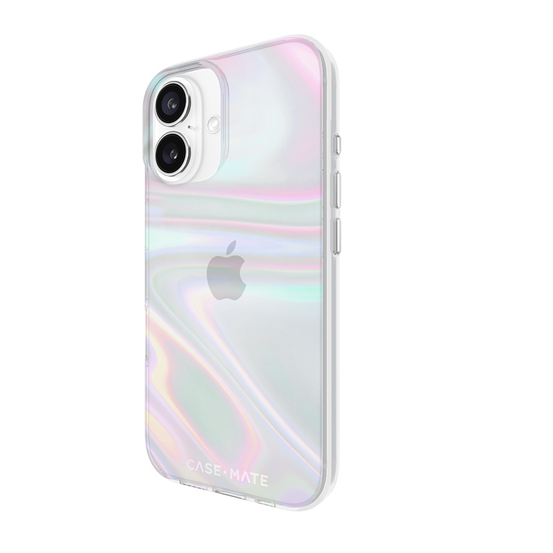 Case-Mate Soap Bubble - Etui iPhone 16 (Iridescent)