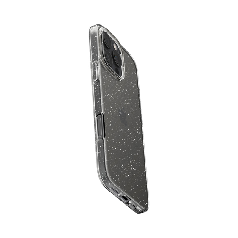 Spigen Liquid Crystal Glitter - Etui do iPhone 16 Pro Max (Przezroczysty)