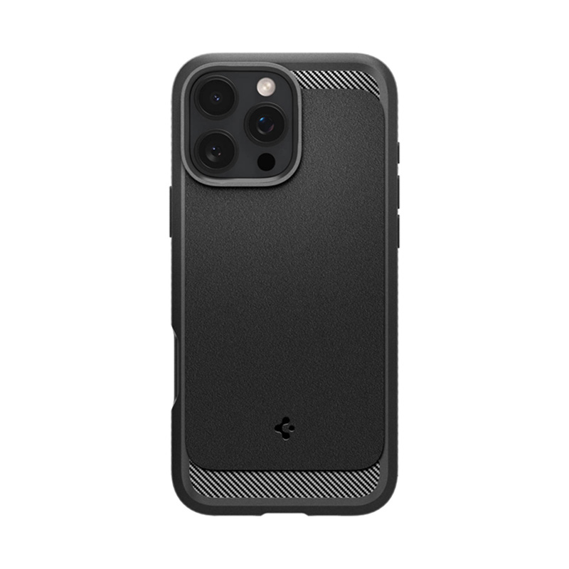 Spigen Rugged Armor Mag MagSafe - Etui do iPhone 16 Pro (Matte Black)