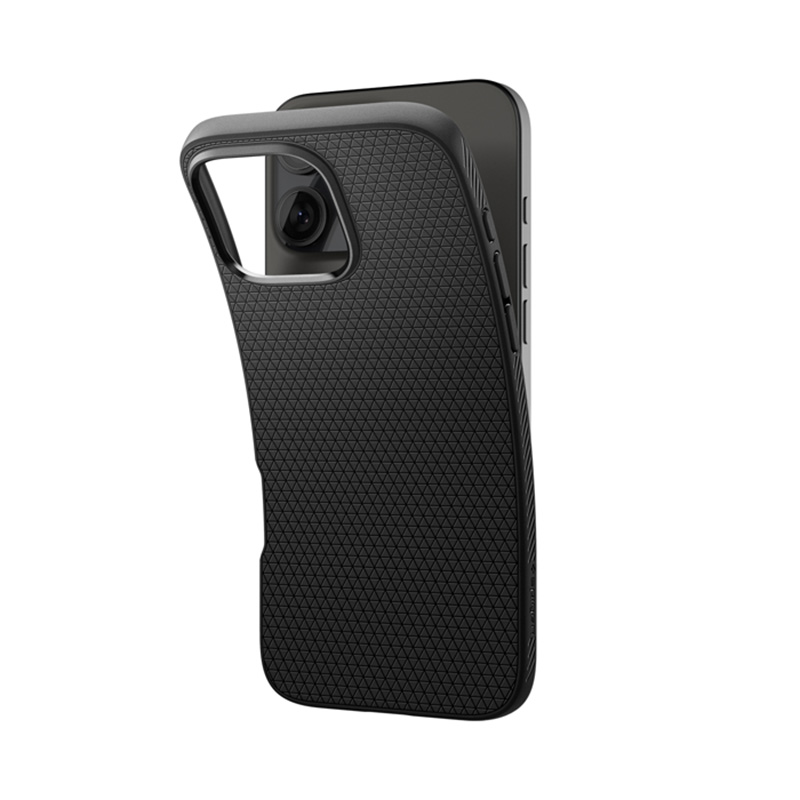 Spigen Liquid Air - Etui do iPhone 16 Pro (Matte Black)