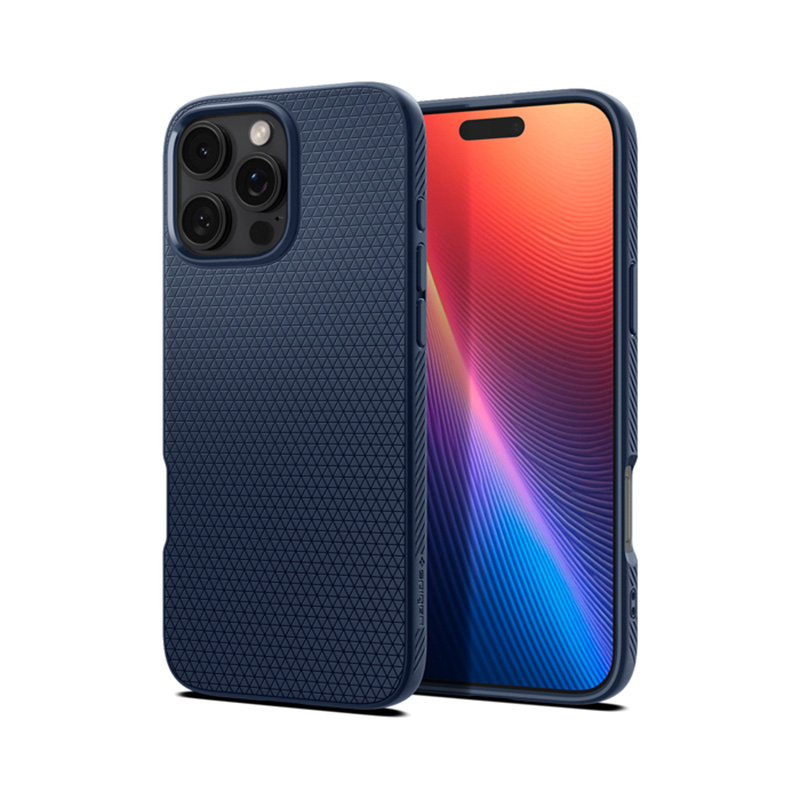 Spigen Liquid Air - Etui do iPhone 16 Pro (Navy Blue)