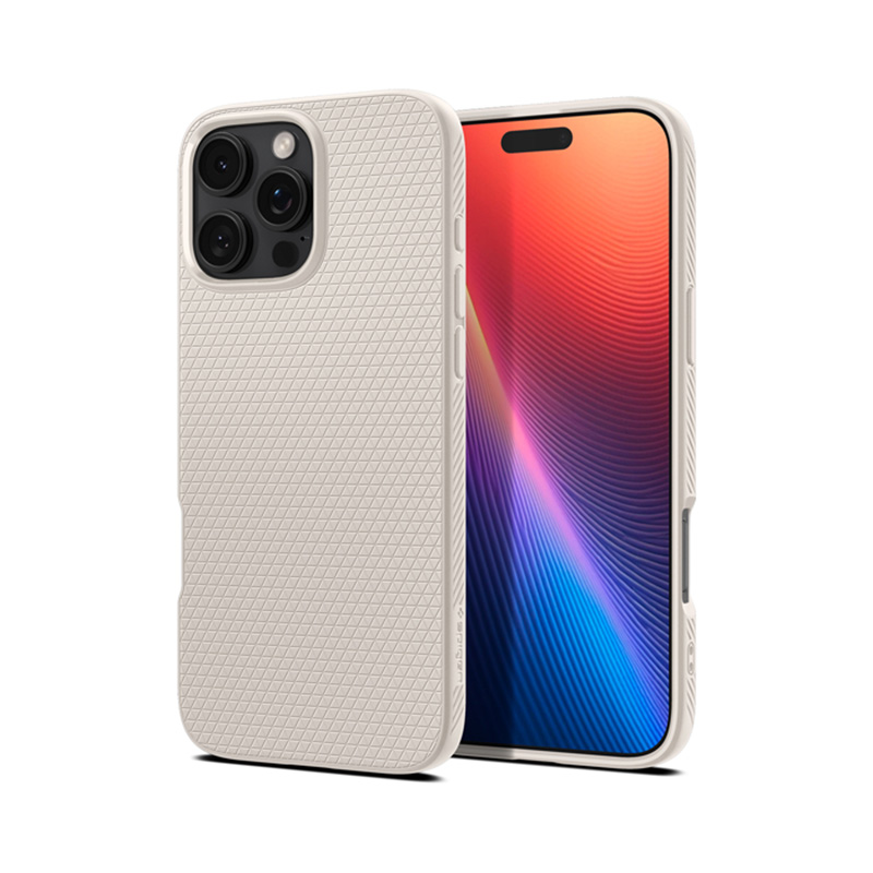 Spigen Liquid Air - Etui do iPhone 16 Pro Max (Natural Titanium)