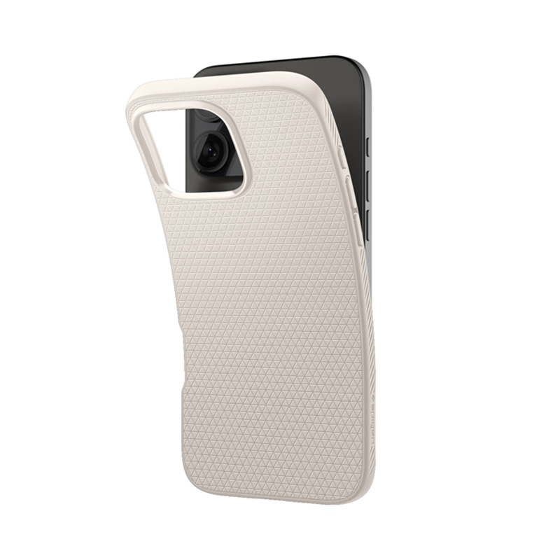 Spigen Liquid Air - Etui do iPhone 16 Pro (Natural Titanium)