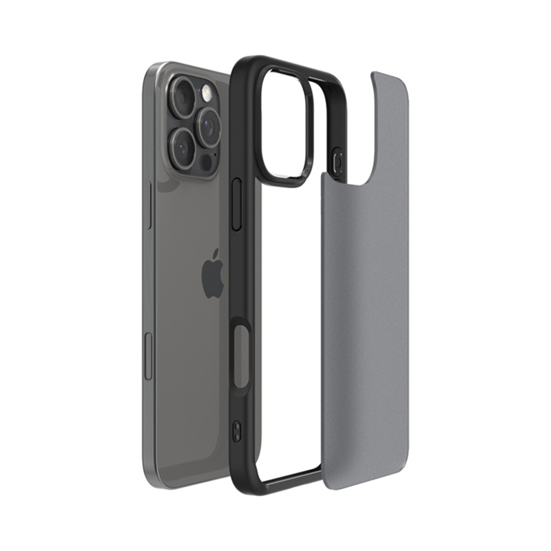 Spigen Ultra Hybrid - Etui do iPhone 16 Pro Max (Frost Black)