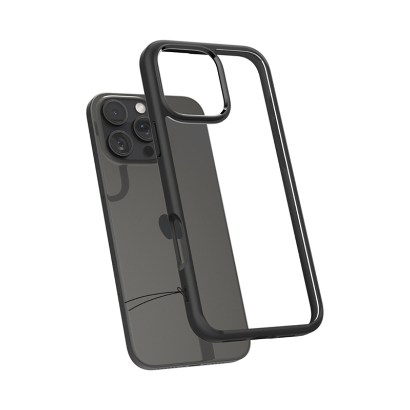 Spigen Ultra Hybrid - Etui do iPhone 16 Pro (Matte Black)