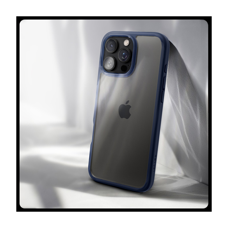 Spigen Ultra Hybrid - Etui do iPhone 16 Pro (Navy Blue)