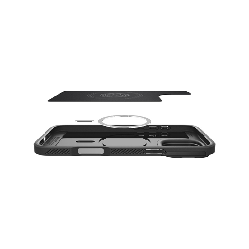 SPIGEN OPTIK ARMOR MAG MAGSAFE IPHONE 16 PRO MAX BLACK