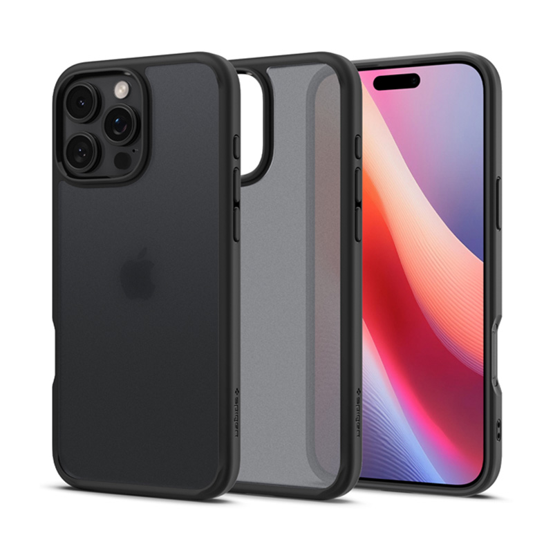 Spigen Ultra Hybrid - Etui do iPhone 16 Pro (Frost Black)