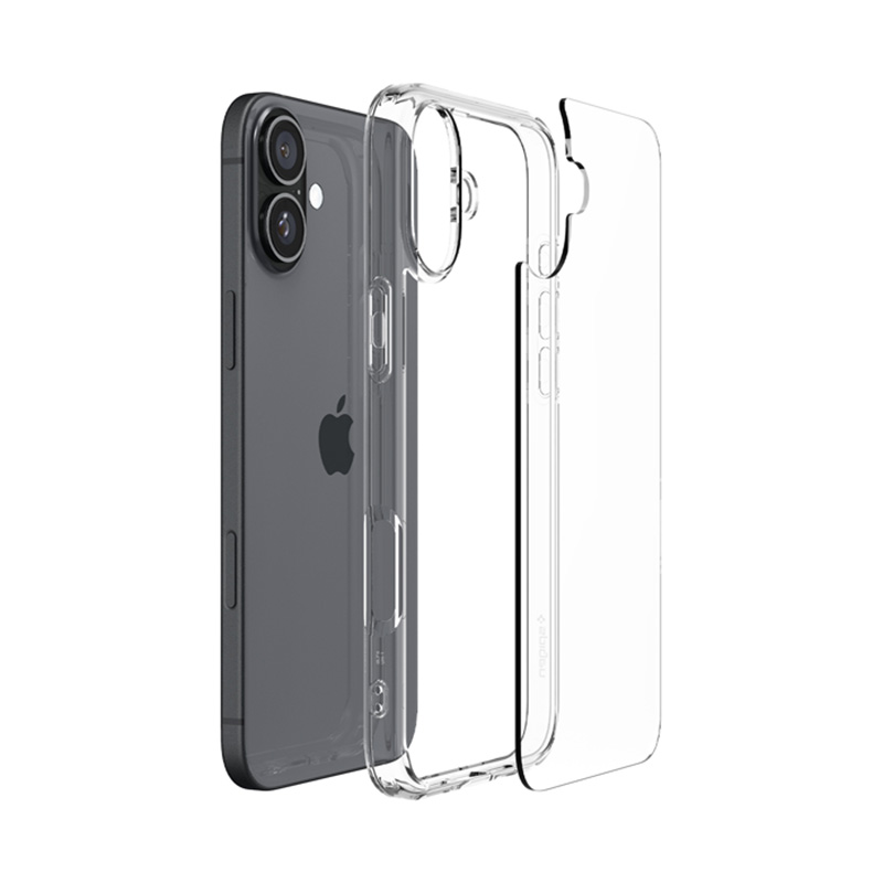 SPIGEN ULTRA HYBRID IPHONE 16 CRYSTAL CLEAR