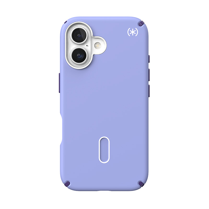 Speck Presidio2 Pro ClickLock & MagSafe - Etui iPhone 16 (Future Lavender / Cassis Purple / White)