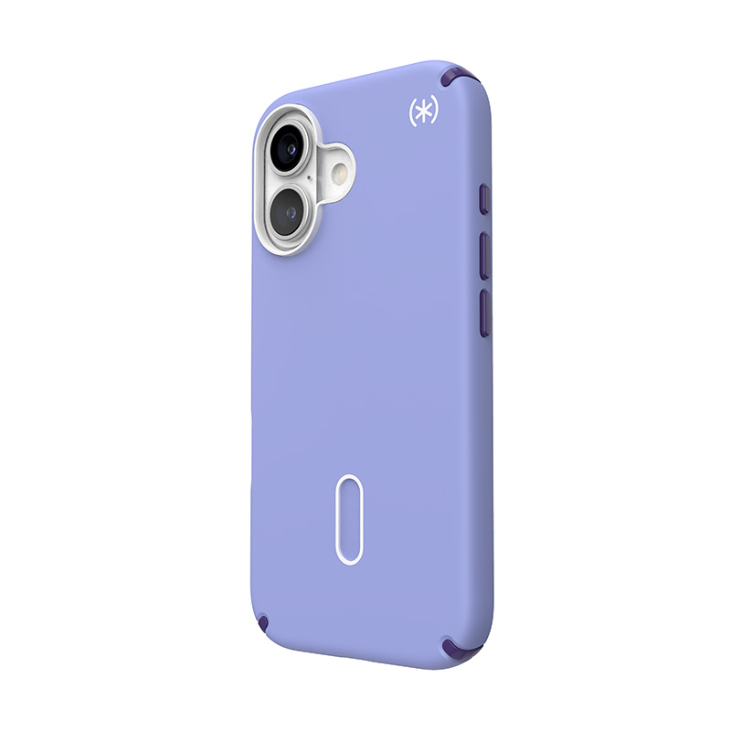 Speck Presidio2 Pro ClickLock & MagSafe - Etui iPhone 16 (Future Lavender / Cassis Purple / White)