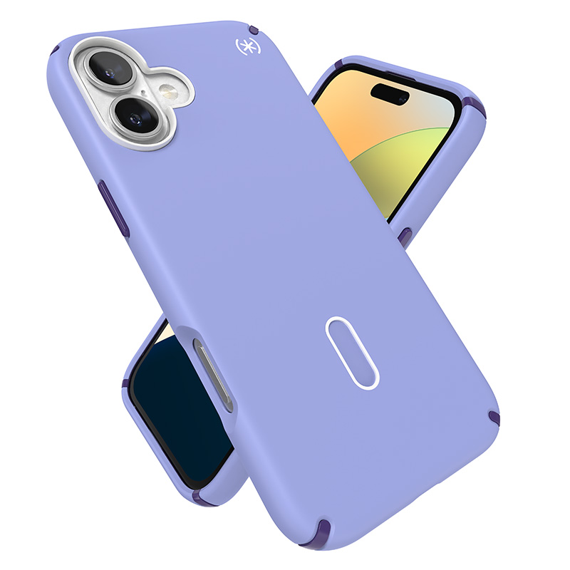 Speck Presidio2 Pro ClickLock & MagSafe - Etui iPhone 16 Plus (Future Lavender / Cassis Purple / White)