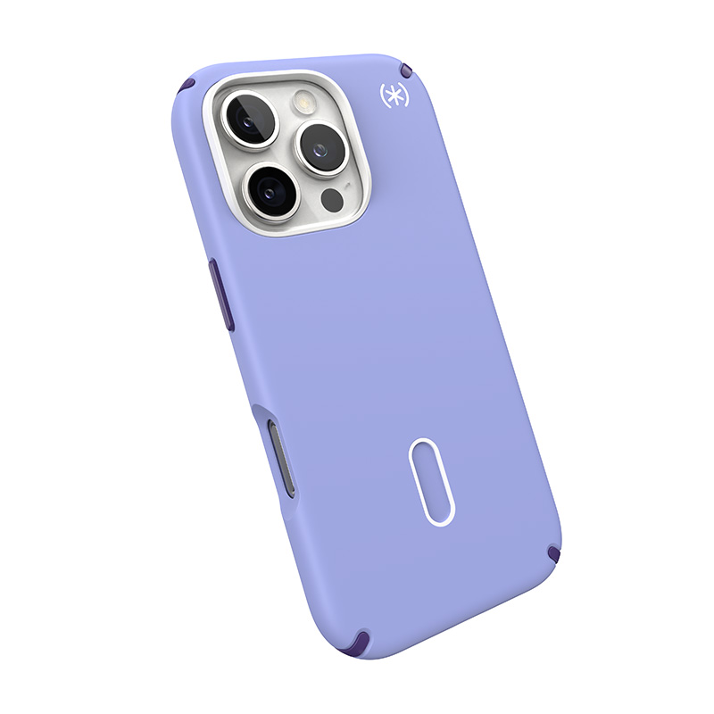 Speck Presidio2 Pro ClickLock & MagSafe - Etui iPhone 16 Pro (Future Lavender / Cassis Purple / White)