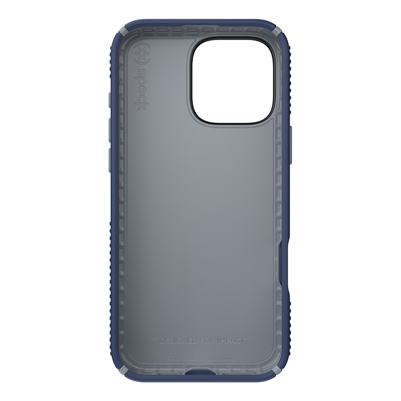 Speck Presidio2 Grip - Etui iPhone 16 Pro Max (Coastal Blue / Dust Grey / White)