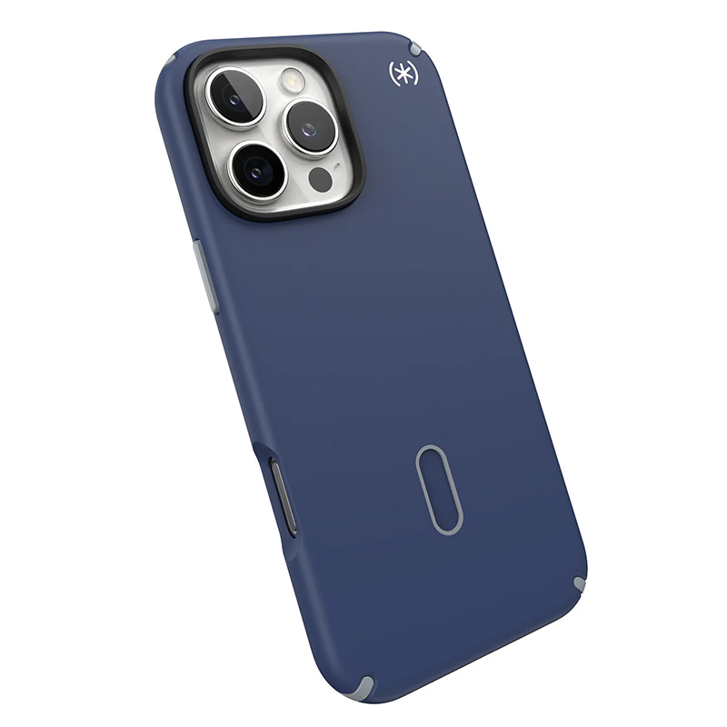 Speck Presidio2 Pro ClickLock & MagSafe - Etui iPhone 16 Pro Max (Coastal Blue / Dust Grey / White)