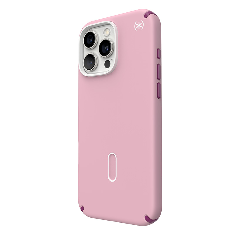 Speck Presidio2 Pro ClickLock & MagSafe - Etui iPhone 16 Pro Max (Wednesday Pink / Boysenberry Purple / White)