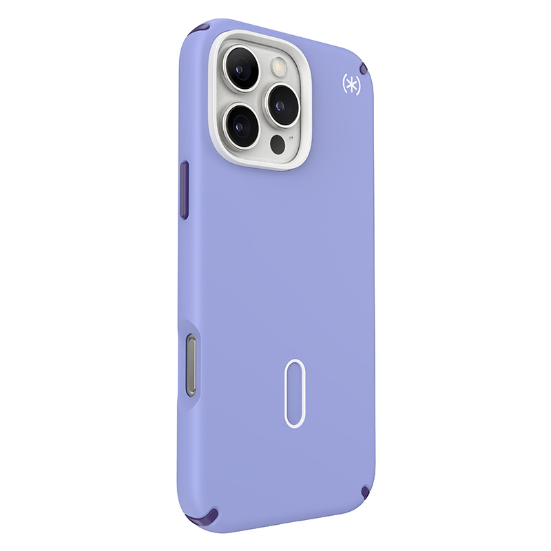 Speck Presidio2 Pro ClickLock & MagSafe - Etui iPhone 16 Pro Max (Future Lavender / Cassis Purple / White)