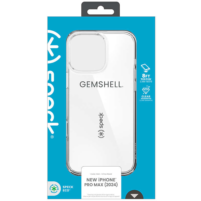 Speck Gemshell - Etui iPhone 16 Pro Max (Clear)