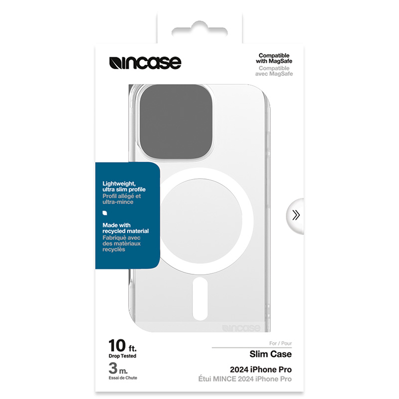 Incase Slim Case MagSafe - Etui iPhone 16 Pro (Clear)