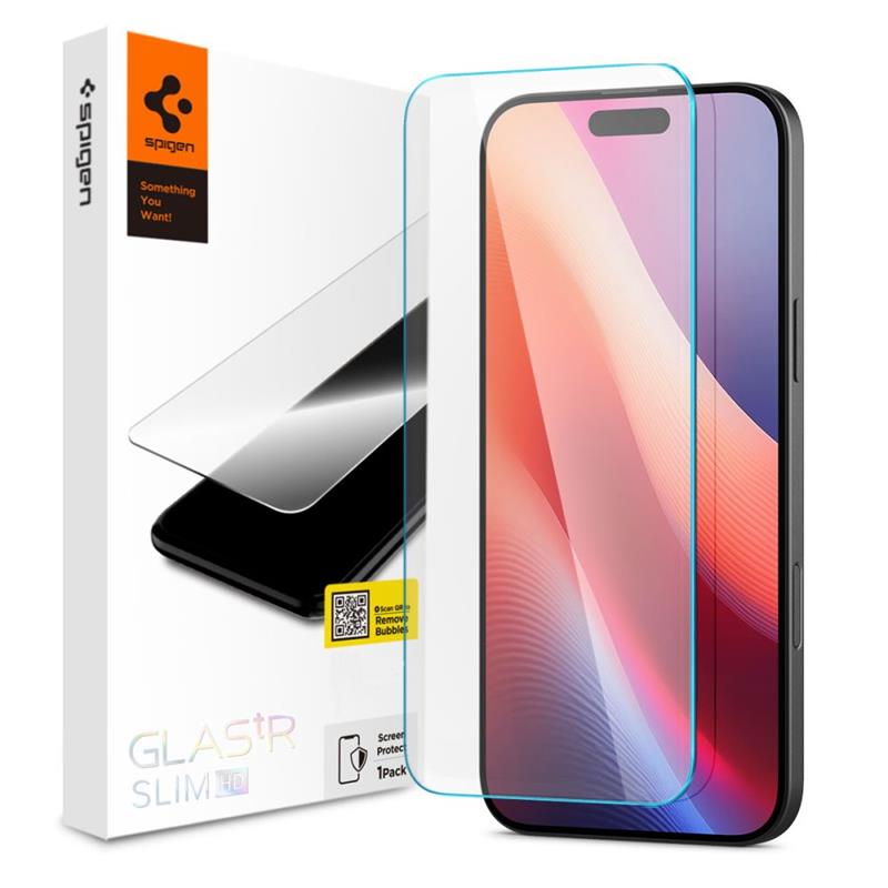 Spigen Glas.TR Slim – Szkło hartowane do iPhone 16 Pro