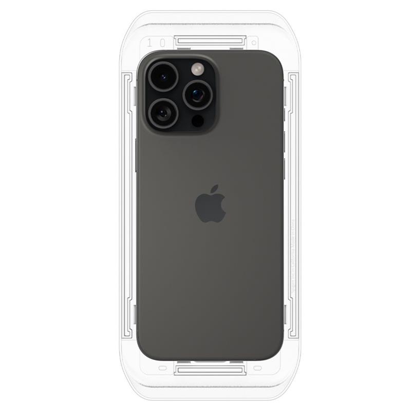 Spigen GLAS.TR EZ FIT 2-Pack - Szkło hartowane do iPhone 16 Pro 2 szt