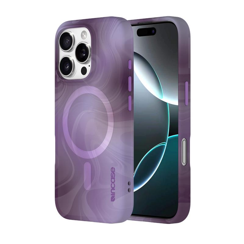 Incase Halo Case MagSafe - Etui iPhone 16 Pro (Oil Slick Lilac)