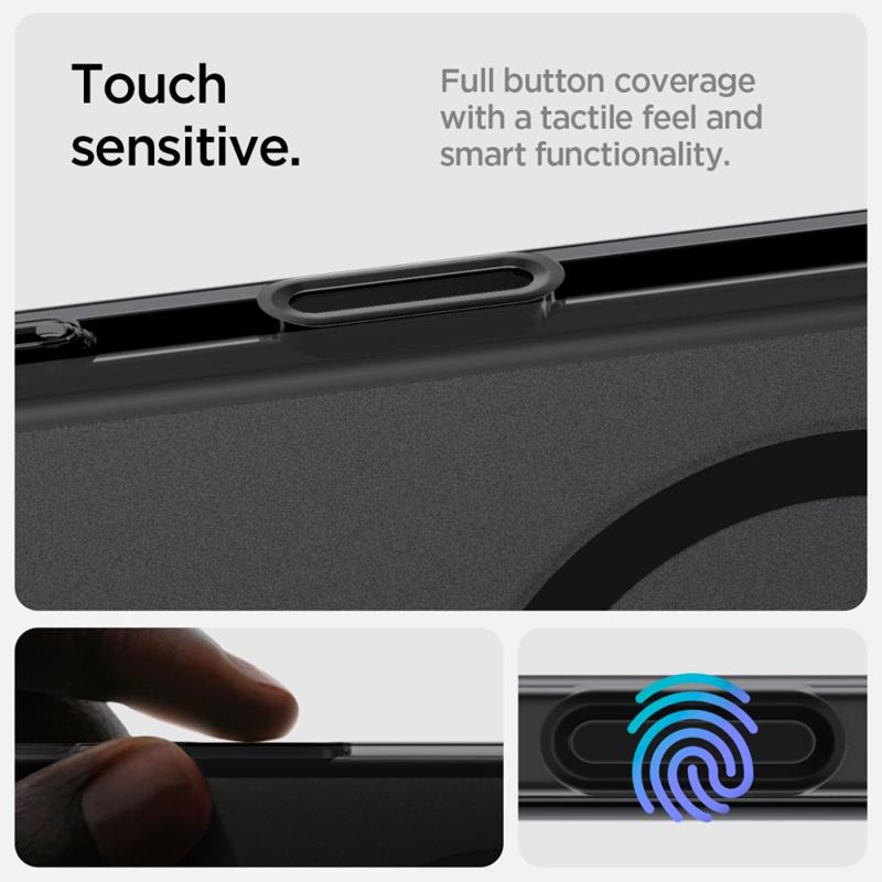 Spigen Ultra Hybrid T Mag MagSafe - Etui do iPhone 16 Pro (Frost Black)