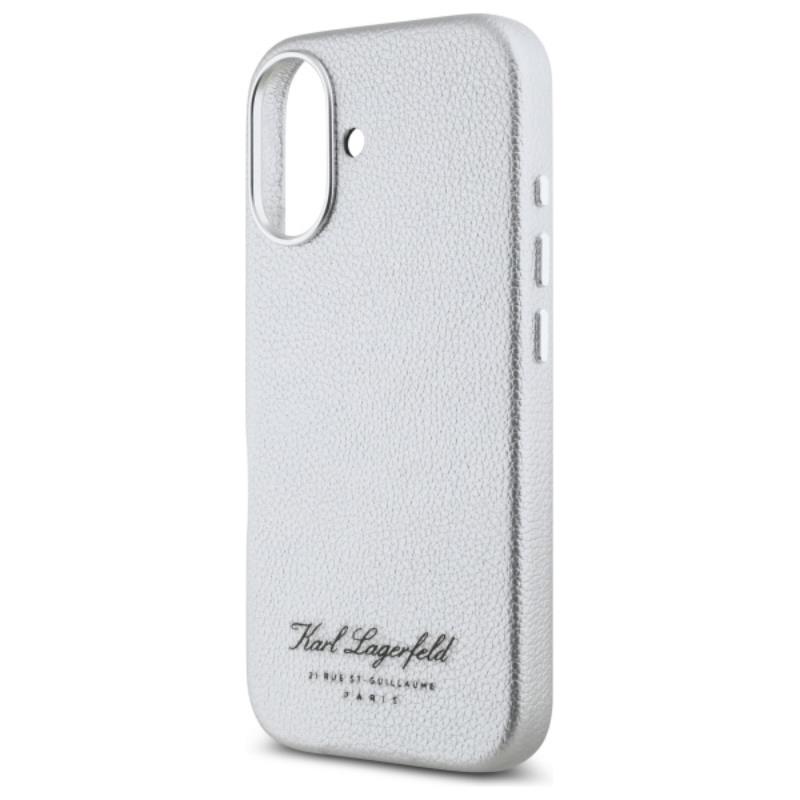 Karl Lagerfeld Hotel RSG - Etui iPhone 16 (szary)