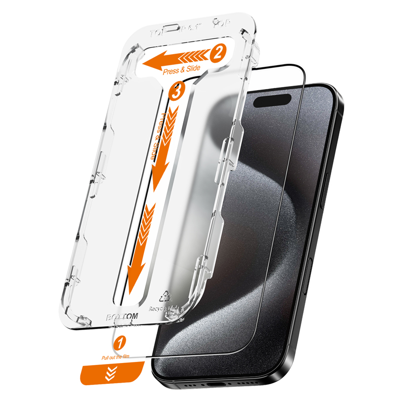 Crong EasyShield 2-Pack - Szkło hartowane iPhone 16 Pro Max (2 sztuki)