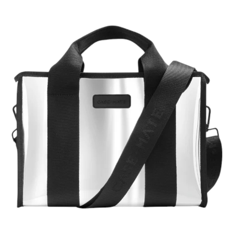 Case-Mate Mini Travel Tote Bag - Wodoodporna torba na ramię (Silver Chrome)