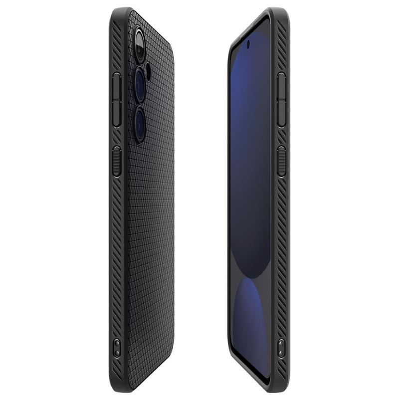 Spigen Liquid Air - Etui do Samsung Galaxy S24 FE (Matte Black)