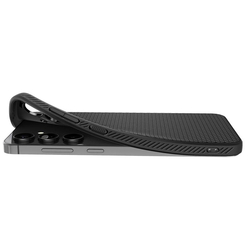 Spigen Liquid Air - Etui do Samsung Galaxy S24 FE (Matte Black)