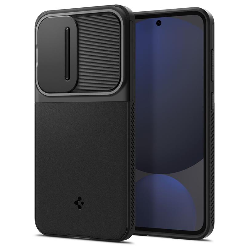 Spigen Optik Armor - Etui do Samsung Galaxy S24 FE (Czarny)