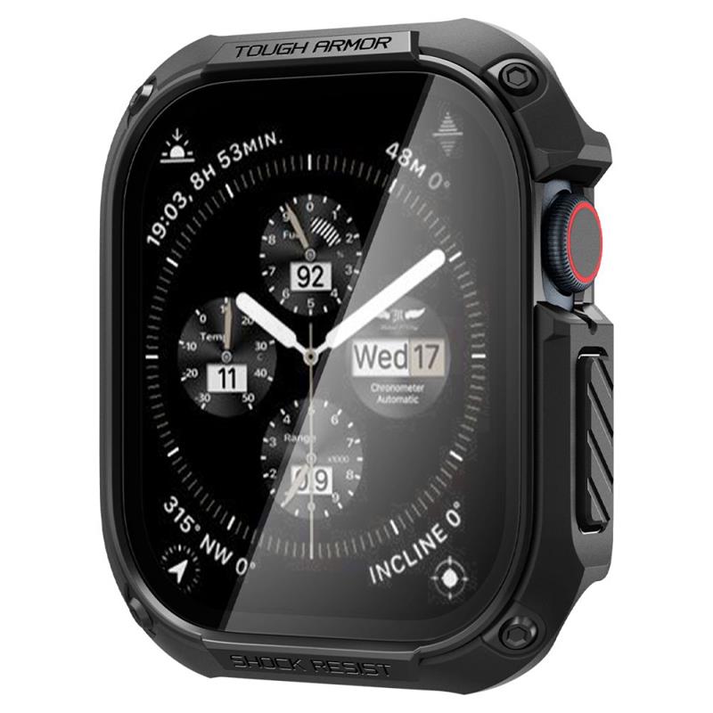 Spigen Tough Armor - Obudowa do Apple Watch 10 46 mm (Czarny)