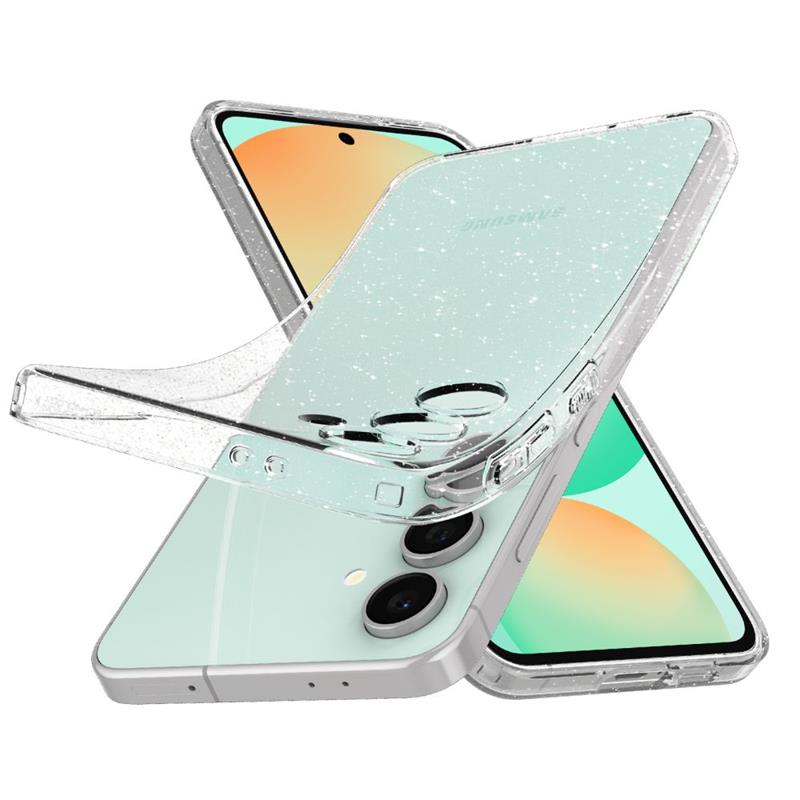 Spigen Liquid Crystal Glitter - Etui do Samsung Galaxy S24 FE (Przezroczysty)