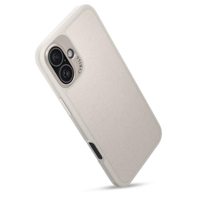 Spigen Cyrill Kajuk Mag MagSafe - Etui iPhone 16 (Cream)