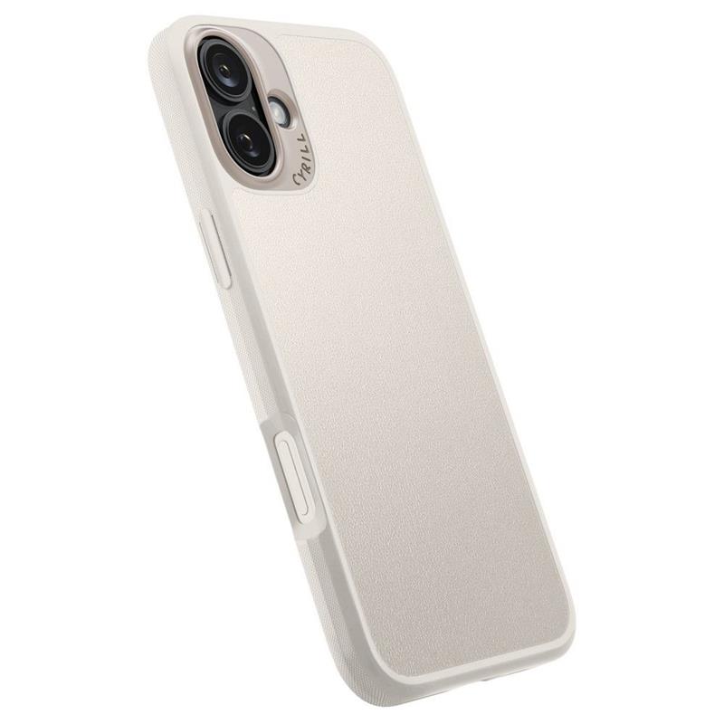 Spigen Cyrill Kajuk Mag MagSafe - Etui iPhone 16 (Cream)