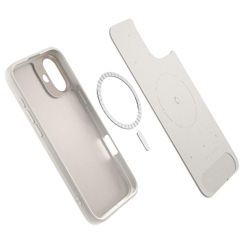 Spigen Cyrill Kajuk Mag MagSafe - Etui iPhone 16 (Cream)