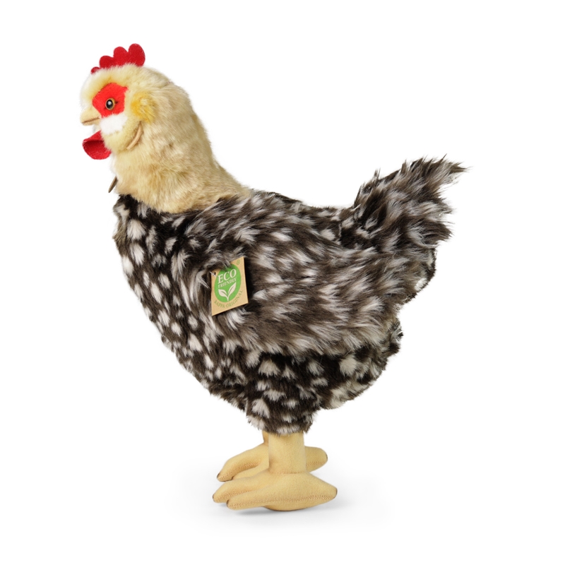 Rappa - Pluszowa maskotka stojąca Kura z jajkiem 33 cm Eco-Friendly