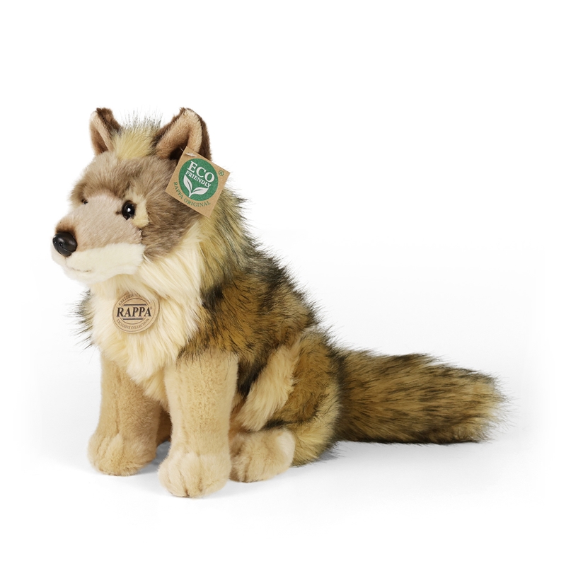 Rappa - Pluszowa maskotka siedzący Kojot 24 cm Eco-Friendly