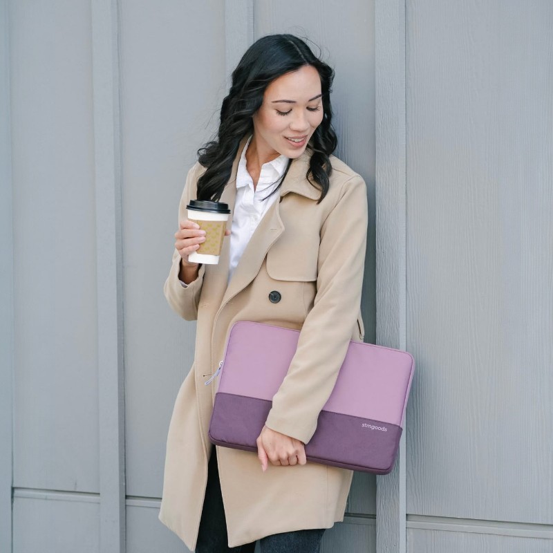 STM Origin Laptop Sleeve – Pokrowiec MacBook Pro 16" / Laptop 16” / 15” (Lilac plum)