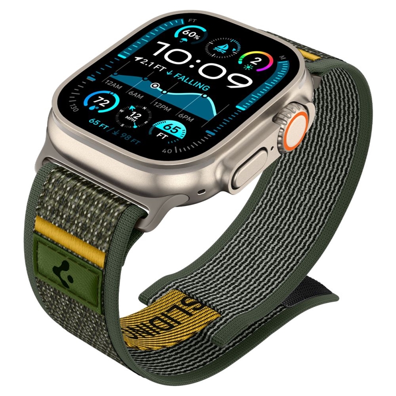 Spigen Athlex Air - Pasek do Apple Watch 44/45/46/49 mm (Active Green)