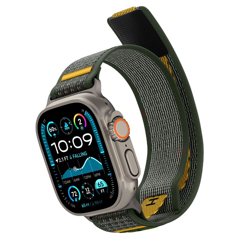 Spigen Athlex Air - Pasek do Apple Watch 44/45/46/49 mm (Active Green)