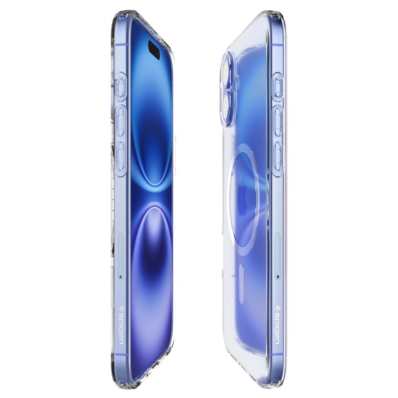 Spigen Liquid Crystal Mag MagSafe - Etui do iPhone 16 (Przezroczysty)