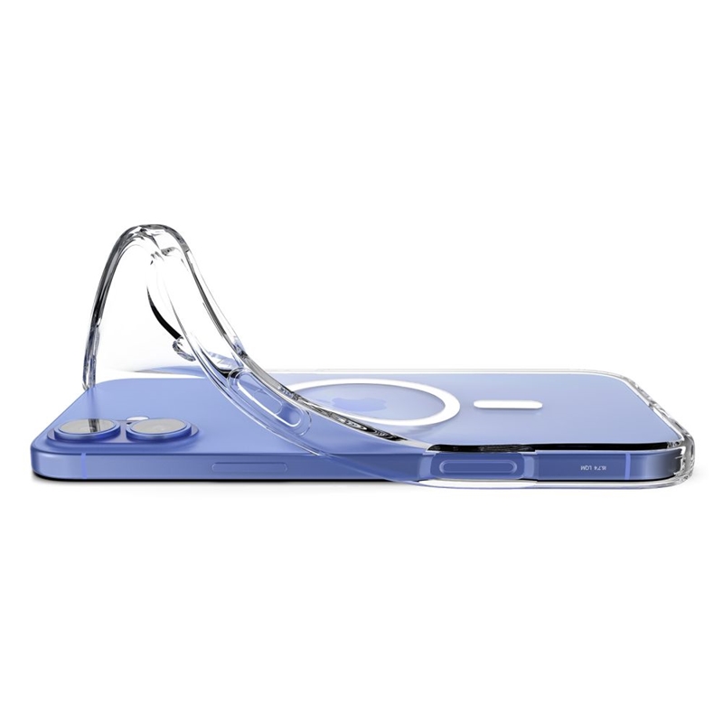 Spigen Liquid Crystal Mag MagSafe - Etui do iPhone 16 (Przezroczysty)