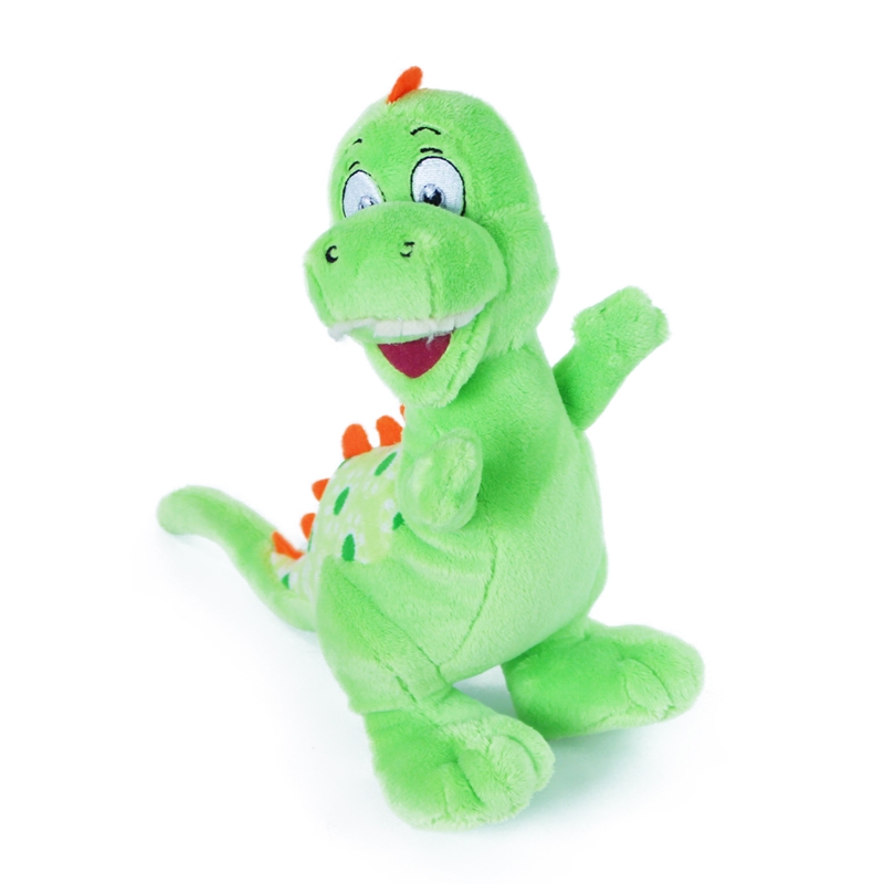 Rappa - Pluszowa realistyczna maskotka Dinozaur Wesoły siedzący 20 cm Eco-Friendly