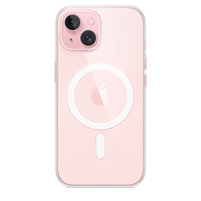 Apple Clear Case - Etui z MagSafe do iPhone 15 (przezroczysty)